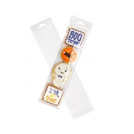 Headerbags 7.6x28.3cm Reclosable and Crystal Clear (100 pieces) [HB311]