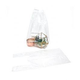 Plastic Carrier Bags Transparent 25.4x25.4x54.6cm (100 pieces) [CHB3]