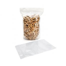 Stand Up Pouches Transparent 23x12x34.5cm | 907 grams (100 pieces) [ZBG6]