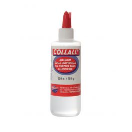 Transparent all purpose glue 200ml in bottle (1 pc.) [COL-AL0200]