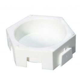 Paint palette empty / connectable for 1 x paint block Ø55 x 19 mm - 70x80mm in Box (1 pc.) [COL-PBTR1X55]