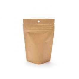 Child Resistant Pouch Bags Kraft 10,2x6,4x15,2cm (100 Pieces) [CRP2K]