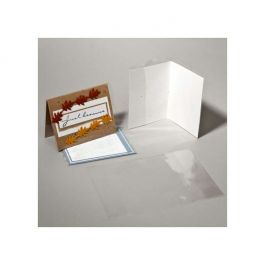 Plastic Bags for Open Cards 14.3x28.1cm (100 pieces) [CJ5X5M]