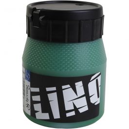 Lino Printing Ink, green, 250 ml/ 1 tub [HOB-647164]
