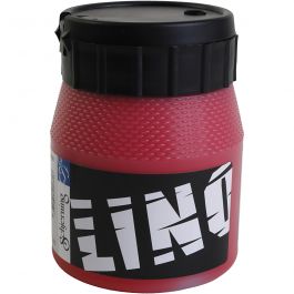 Lino Printing Ink, red, 250 ml/ 1 tub [HOB-647134]