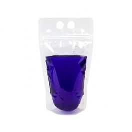 Drink Pouch Clear 12,9x4x22,9cm (10 Pieces) [DP1]