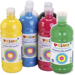 Tempera Paint Matte, matt, standard colours, 12x1000 ml/ 1 pack [HOB-642196]