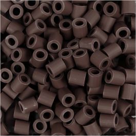 NABBI BioBeads, size 5x5 mm, hole size 2.5 mm, medium, brown, 1000 pc/ 1 pack [HOB-9067810]