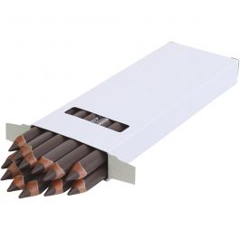 edu Jumbo Coloured Pencils, thickness 10 mm, lead 6,25 mm, dark brown, 12 pc/ 1 pack [HOB-408074]