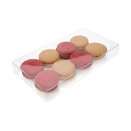 Plastic Gift Boxes 10.4x2.5x19.6cm Crystal Clear (25 pieces) [FB111]
