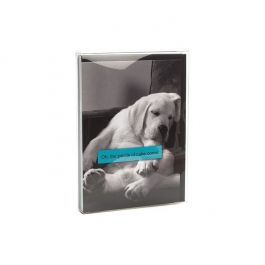 Plastic Gift Boxes 12.4x1.6x16.8cm Crystal Clear (25 pieces) [FB2]