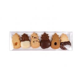 Plastic Gift Boxes 7,6x2,5x25,4 cm Crystal Clear (25 pieces) [FB301]