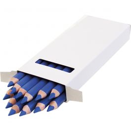 edu Jumbo Coloured Pencils, thickness 10 mm, lead 6,25 mm, dark blue, 12 pc/ 1 pack [HOB-408054]