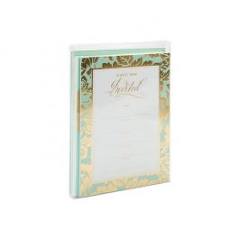 Plastic Gift Boxes 13.7x1.6x19.4cm Crystal Clear (25 pieces) [FB60]