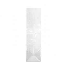 Block Bottom Bags Clear 8 x 5 x 25cm (100 pieces) [FG85]