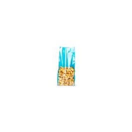 Block Bottom Bags Neon Blue w/ Paper Insert 12,7x7,6x30,5 cm (100 pieces) [FGPB1NB]
