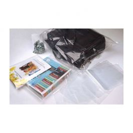 Plastic Bags 12.7x20.3cm LDPE 50 micron (100 pieces) [PE258]