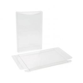 Plastic Gift Boxes 10.8x1.6x15.6cm Crystal Clear (25 pieces) [FPB61]