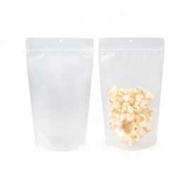 Stand Up Pouch Frosted w/ RETAIN™ 17.1x8.9x28.6 cm (100 pieces) [ZBGERR4F]