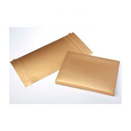 Kraft Gift Boxes Gold 11.4x2.5x15.2cm (25 pieces) [GD17]