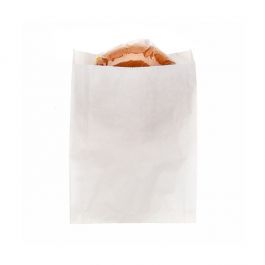 Greaseproof Bags White 17,1x2,9x22,9cm (100 Pieces) [GPB6W]