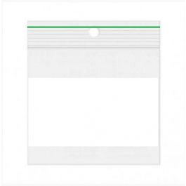 Grip Seal Bags with Write-on-Panel/Hang Hole 16x25cm PE 50 micron Bargain! (1.000 pieces) [2PEC1625S]