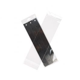 Headerbags 10.3x31.8cm Reclosable and Crystal Clear (100 pieces) [HB412]