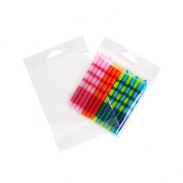 Headerbags 10.8x10.8cm Reclosable and Crystal Clear (100 pieces) [HB44]