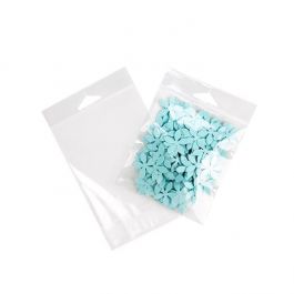 Headerbags 10.8x12.1cm Reclosable and Crystal Clear (100 pieces) [HB44XL]