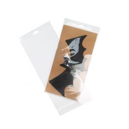 Headerbags 14.4x30.5cm Reclosable and Crystal Clear (100 pieces) [HB5H12]