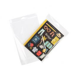 Headerbags 14.8x19.1cm Reclosable and Crystal Clear (100 pieces) [HB7B2]