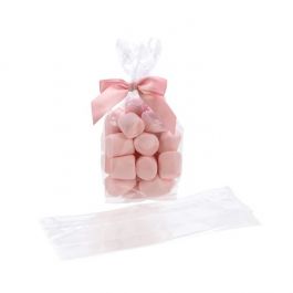 Plastic Bags 8.9x5.7x24.8cm with side gusset Heavy Duty (100 pieces) [HDGB10]
