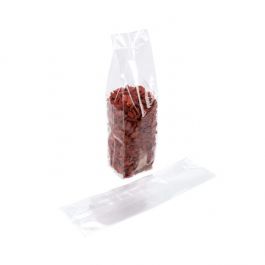 Plastic Bags 6.4x5.1x24.8cm with side gusset Heavy Duty (100 pieces) [HDGB7]