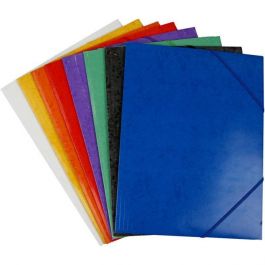 Flap Elasticated Folder, A4 22,9×32,4 cm, 24mixed [HOB14083]
