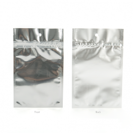 Grip Seal Bags Transparent/Silver 9x12.5cm (100 pieces) [HZBB4S]