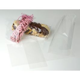 Plastic Bags 9.5x25.4cm Plain (100 pieces) [FCB1]