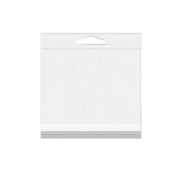 Headerbags 7.6x7.6cm Reclosable and Crystal Clear (500 pieces) [J3]
