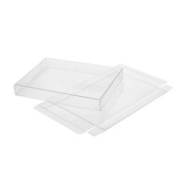Plastic Gift Boxes 10.8x0.6x15.4cm Crystal Clear (25 pieces) [FPB232]