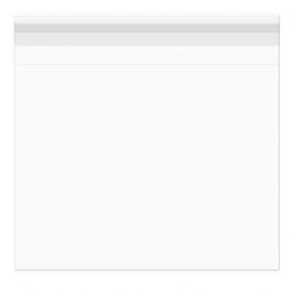Plastic Bags 31.6x31.1cm Transparent Peel and Seal(250 pieces) [VL12X12]