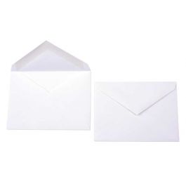 Envelopes White 13x9.2cm Premium Opaque (50 pieces) [E130]