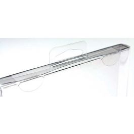 Plastic Gift Boxes 5.1x5.1x30.8cm Crystal Clear with Hanger in middle (25 pieces) [CHFB268]