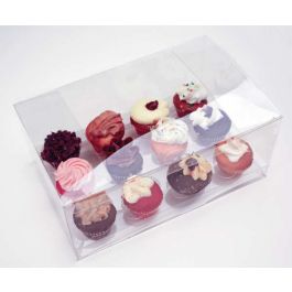 Cupcake Boxes for Dozen Minis 24,1 x 15,2 x 7,6cm (100 Pieces) [CBS178]