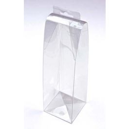 Plastic Gift Boxes Conical 7.8x7.8x24.9cm (25 pieces) [FS180]