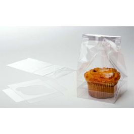 Cupcake Bags for Jumbo Singles 10,2 x 10,2 x 22,8cm (100 Pieces) [CBG3]
