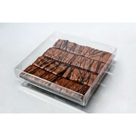 Chocolate Box with Insert 14.3 x 2.5 x 14.1cm (100 Pieces) [CNDY48]