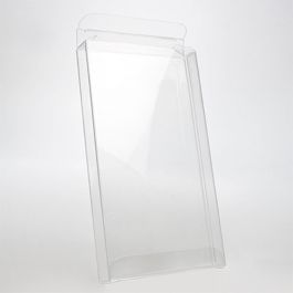 Plastic Gift Boxes 10.2x1.6x22.7cm Crystal Clear (25 pieces) [FB254]
