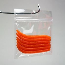 Grip Seal Bags with Euroslot 15.2x11.7cm laminated (100 pieces) [HZB64XL]