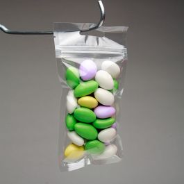 Grip Seal Bags with Euroslot 7.6x12.7cm laminated (100 pieces) [HZB35]