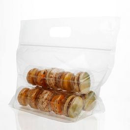 Macaron Zip Handle Bag Set for 15 (100 Pieces) [MBG6]