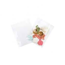 Plastic Bags 16x15.5cm Transparent and reclosable (100 pcs) [KO-30169]